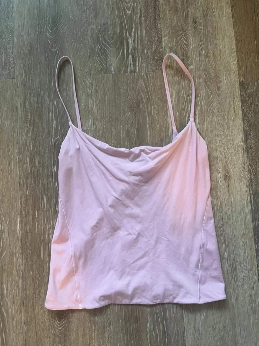 Wundermost Ultra-Soft Nulu Spaghetti-Strap Cami Tank Top Vitapink - Picture 1 of 4